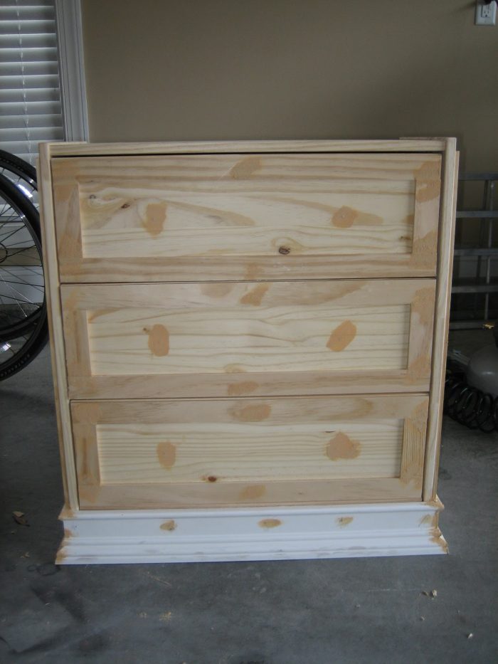 Amazing!!! Take a $35 IKEA Rast dresser and a little molding, paint and elbow grease and you'll have a pretty, customized night stand! IKEA Rast Hack Night Stands