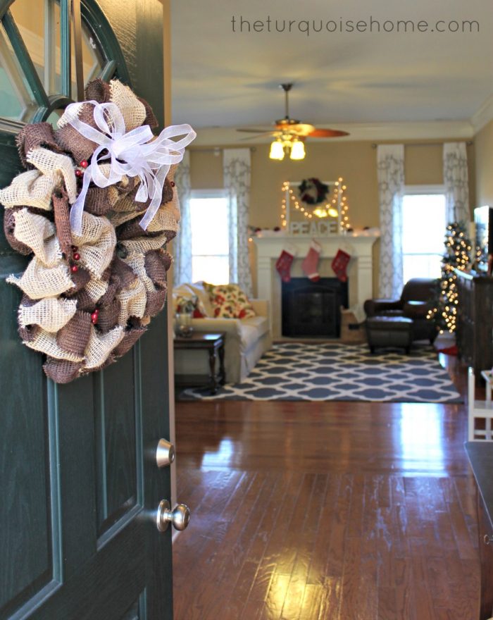 Welcome to my Christmas Home Tour! Check out my rustic DIY and budget friendly Christmas Decorations and get tips on Decorating with a budget in mind.