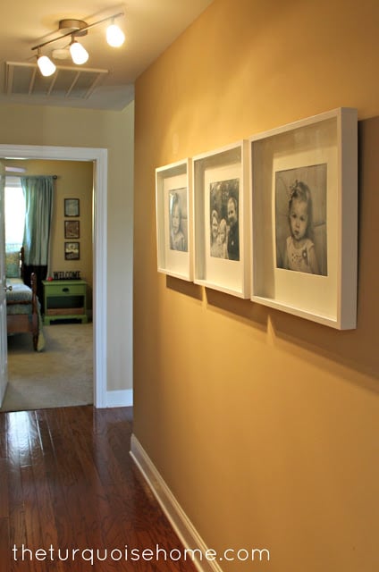IKEA Ribba Frames in the Hallway