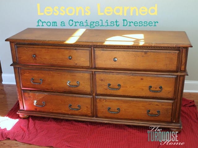 Lessons Learned from a Craigslist Dresser