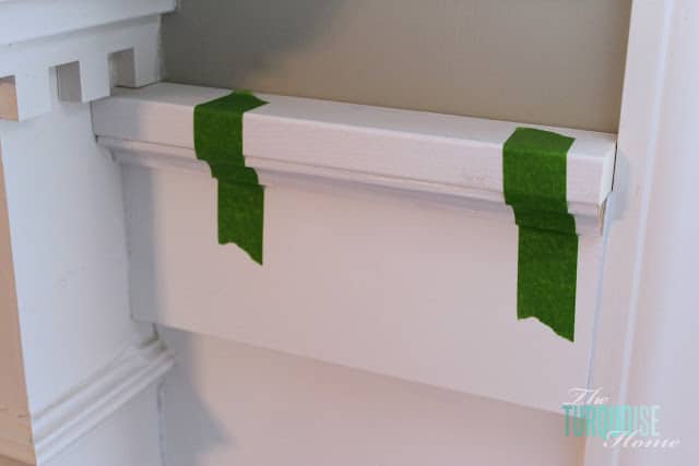 installing rail cap pieces for board and batten