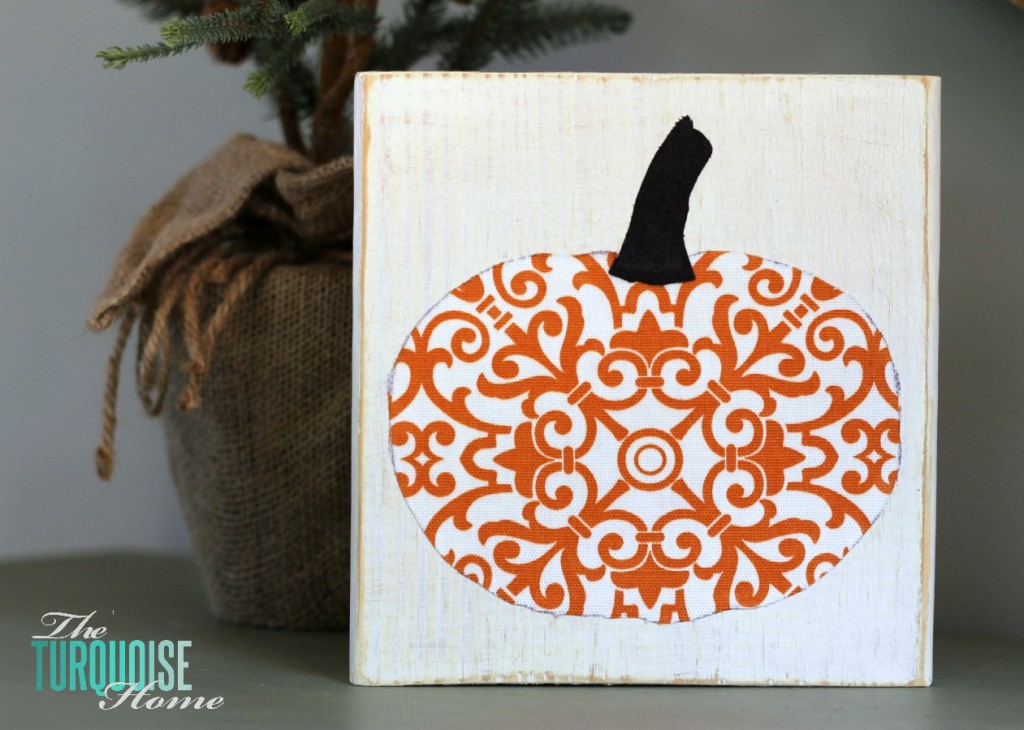 "Scrappy" Pumpkin Fall Decor
