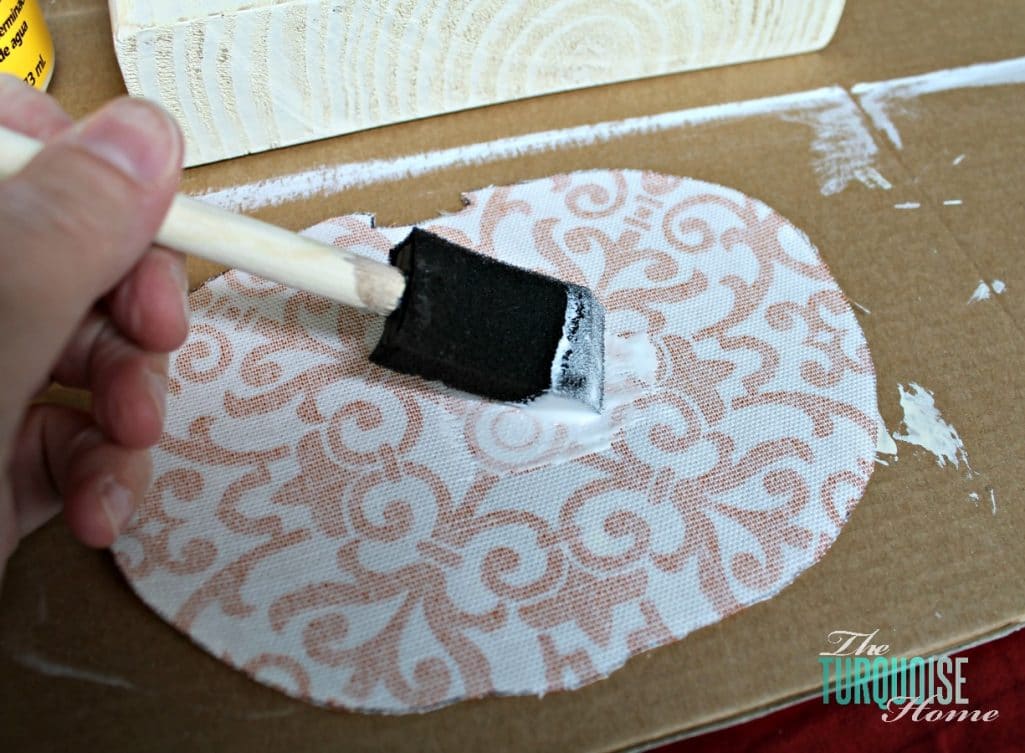 Scrappy Pumpkin Fall Decor | The Turquoise Home #diy