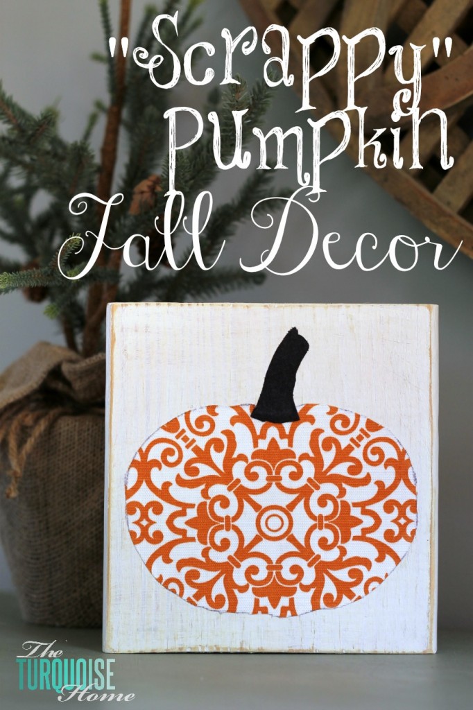 Scrappy Pumpkin Fall Decor