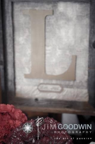 Burlap Monogram Inspiration