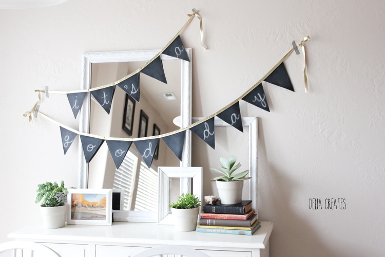 Any-Occasion Chalkboard Banner