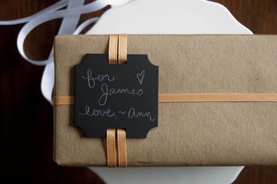 Chalkboard Gift Tags