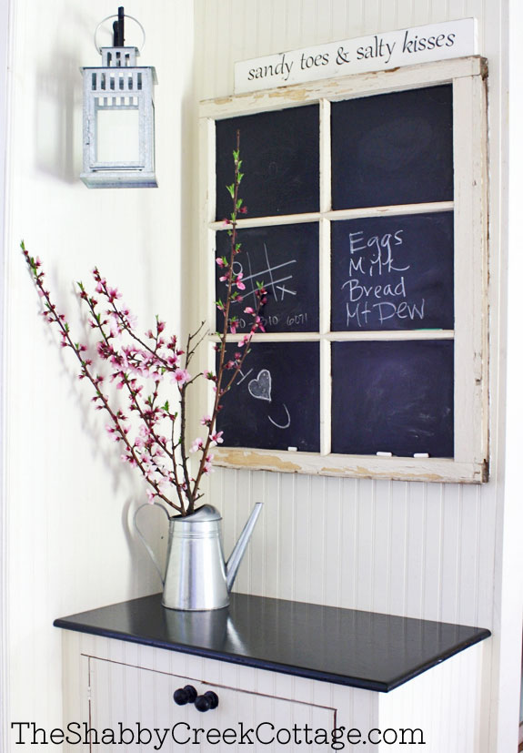 Chalkboard Window