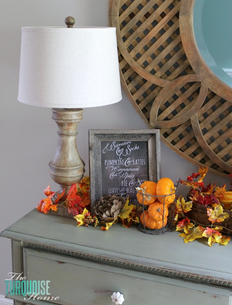 Happy Fall-i-Days Home Tour | TheTurquoiseHome.com