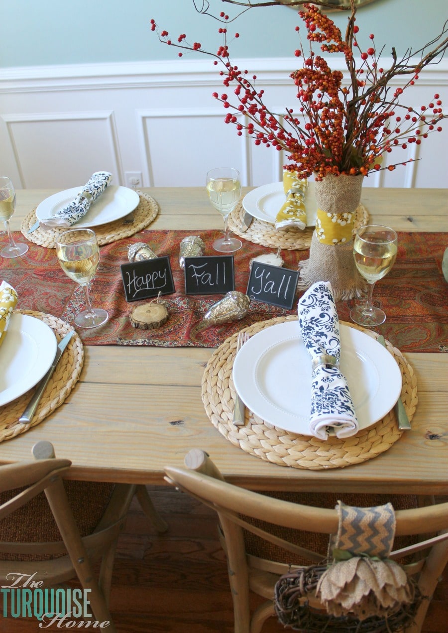 Happy Fall-i-Days Home Tour | TheTurquoiseHome.com