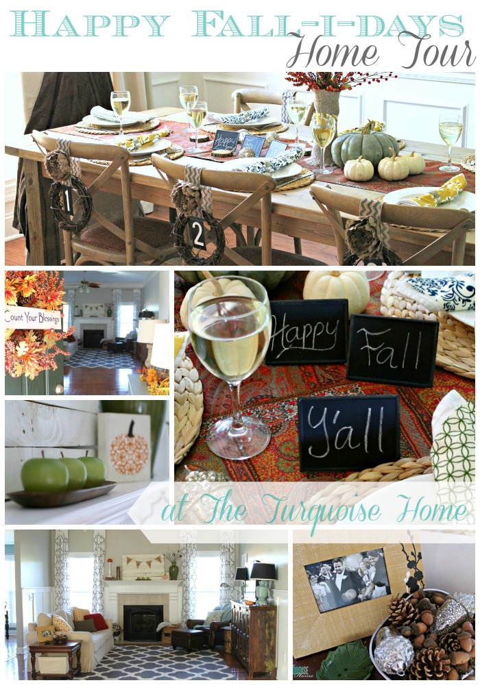 Happy Fall-i-days Home Tour | TheTurquoiseHome.com