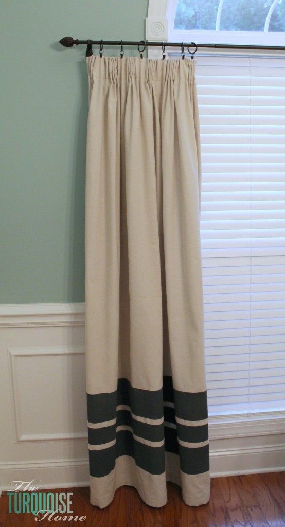 DIY Easy Pleated Curtains
