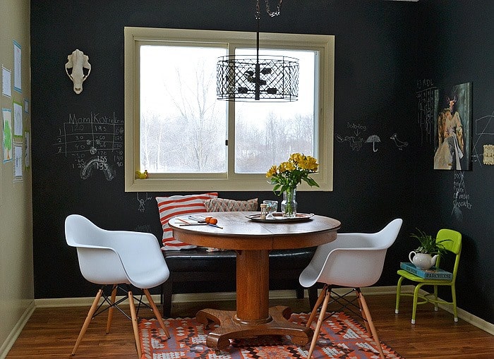 Painted Chalkboard Walls