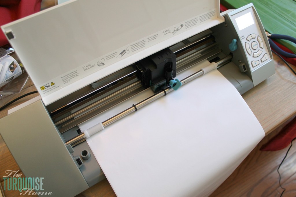 Silhouette Machine vinyl lettering