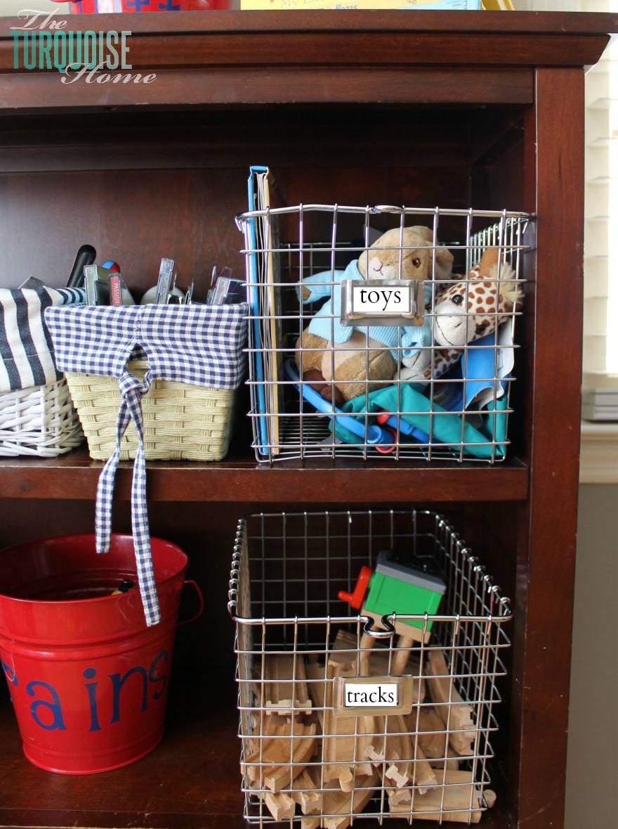 Formal Dining Room to Functional Play Room | TheTurquoiseHome.com