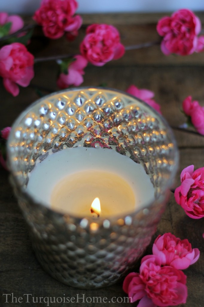 Upcycle Old Candles {find out all the details at TheTurquoiseHome.com}