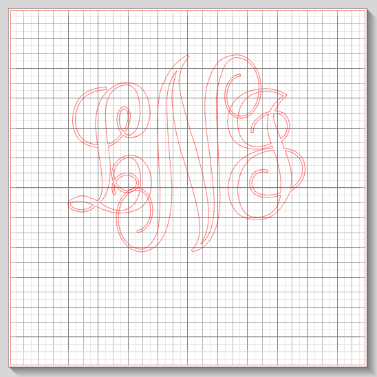 How to Create a Simple Vinyl Monogram {A Silhouette Tutorial for Beginners}