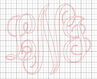 How to Create a Simple Vinyl Monogram {A Silhouette Tutorial for Beginners}