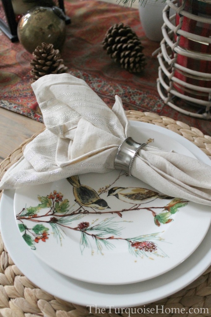 Christmas Home Tour 2013: Pretty in Plaid - find all the details at TheTurquoiseHome.com