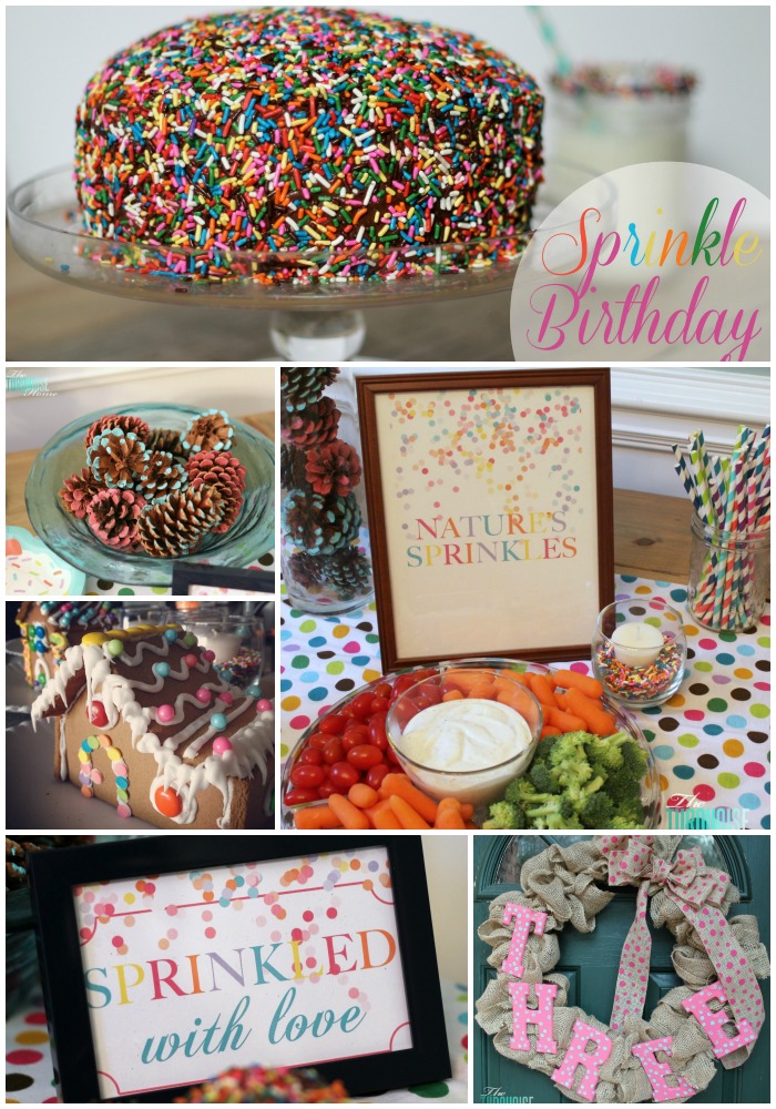 Sprinkle Birthday Party {Details}