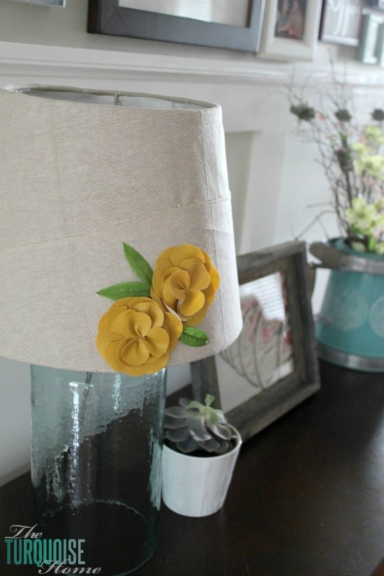 Budget-Friendly Way to Re-cover a Lampshade