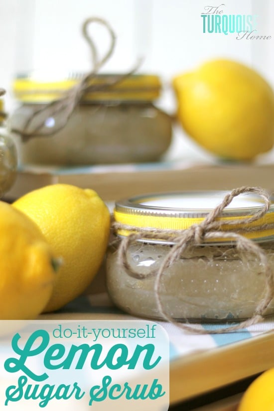 How to Make Lemon Sugar Scrub {a fabulous Mother's Day gift!}