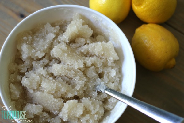 How to Make Lemon Sugar Scrub
