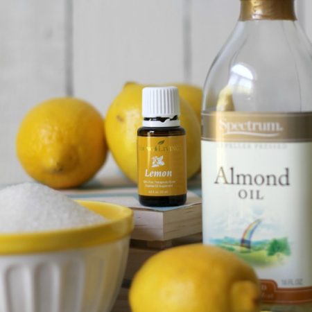 How to Make Lemon Sugar Scrub: Ingredients