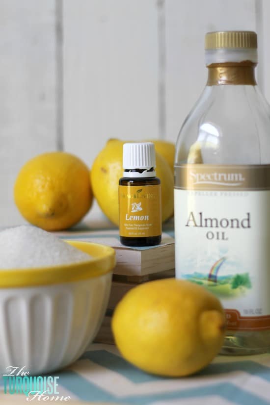 How to Make Lemon Sugar Scrub: Ingredients