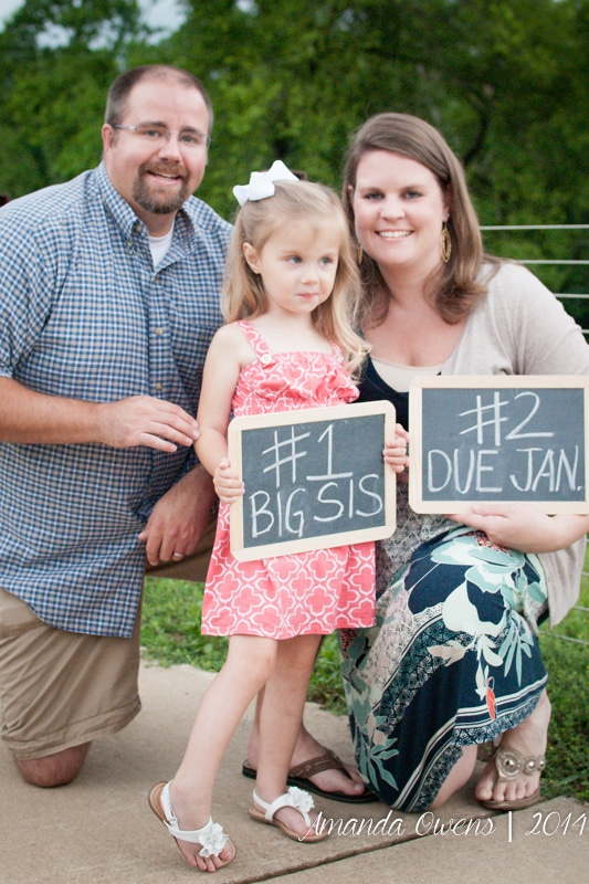 Baby #2 Announcement