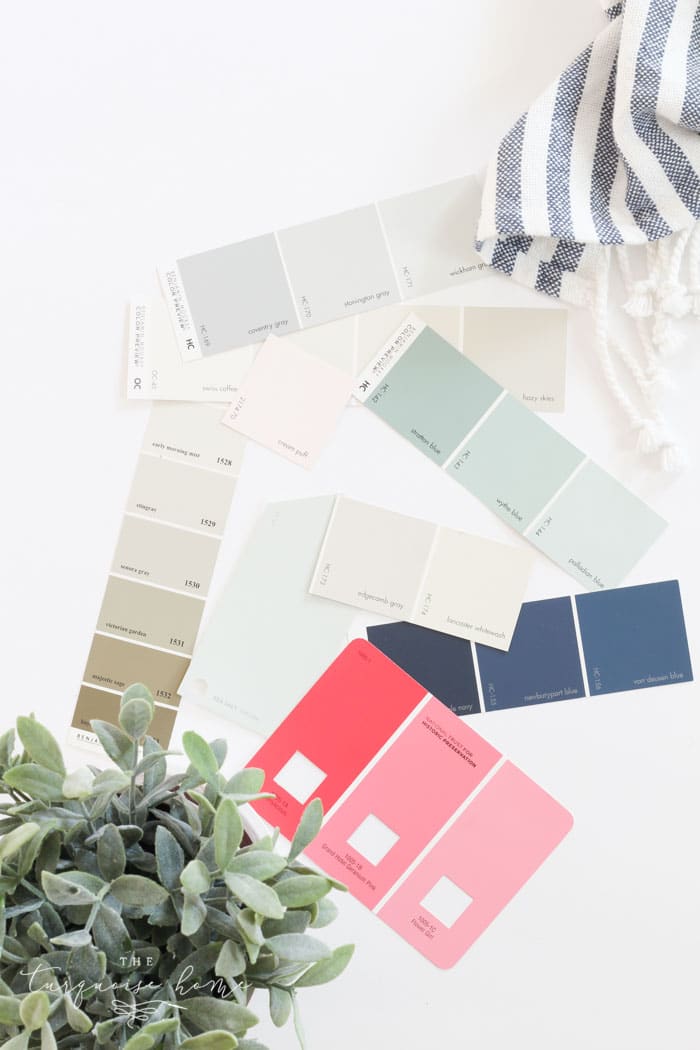 The Paint Colors in My Home