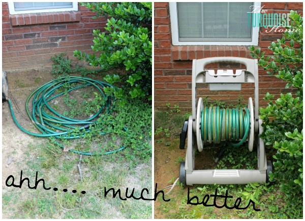 Before and After: Messy Hose to Hose Reel Cart