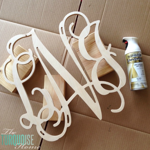 Wooden Monogram