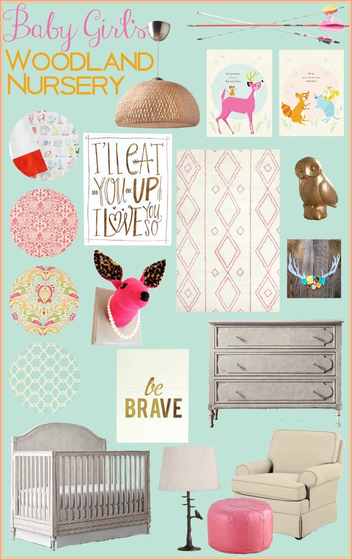 Baby Girl’s Woodland Nursery Inspiration