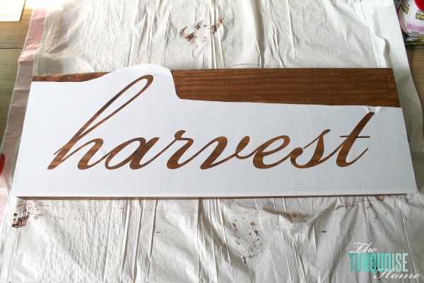 Quick and Easy DIY Harvest Sign