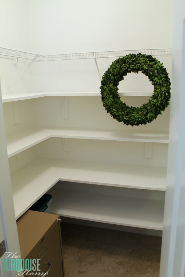 How to Install Custom Closet Shelves | TheTurquoiseHome.com