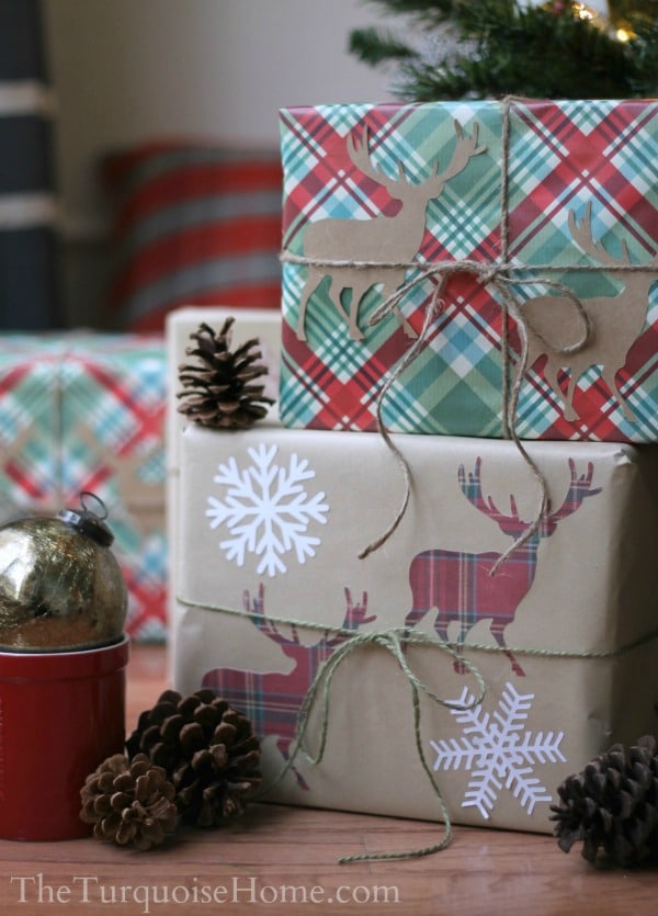 Simple Gift Wrapping Ideas | TheTurquoiseHome.com