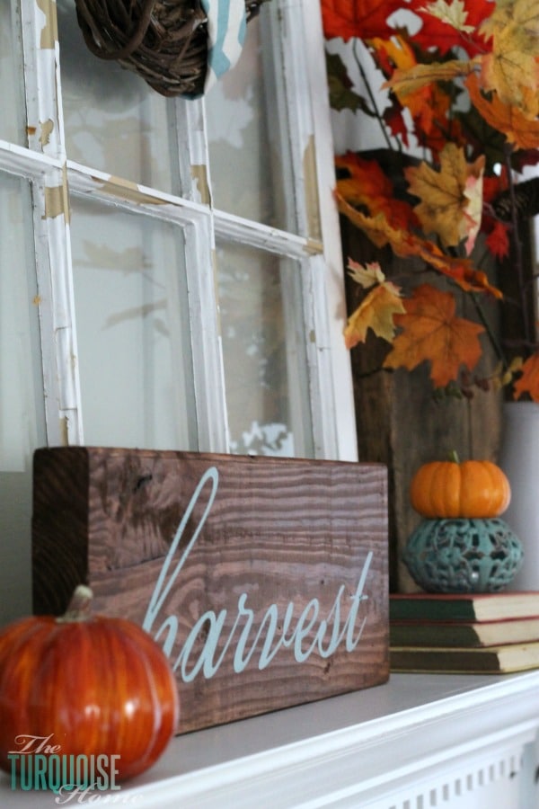 Quick and Easy DIY Harvest Sign