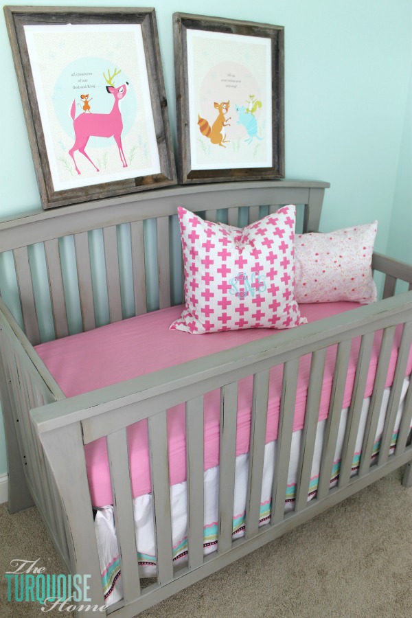 Gray Crib Makeover With Annie Sloan Chalk Paint (Before & After)