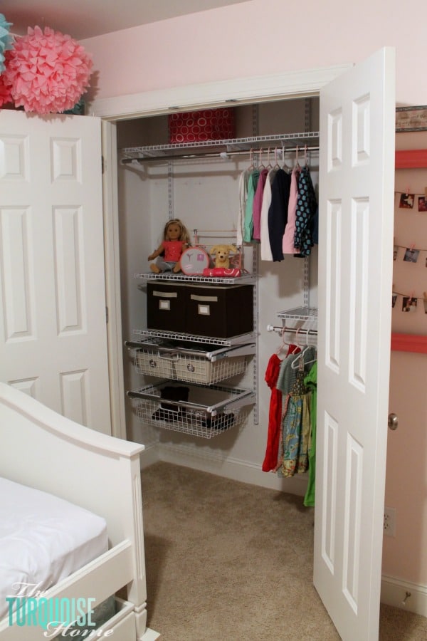 Organizing: Miss A’s New Closet Setup