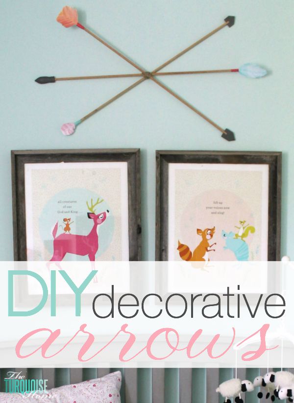 Homemade Decorative Arrows