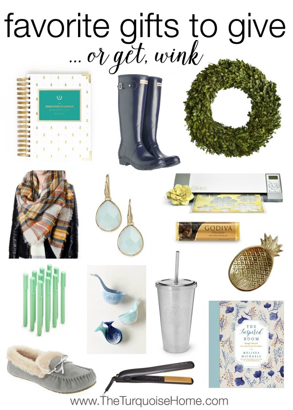My Favorite Gifts to Give (... or Receive, Wink!)