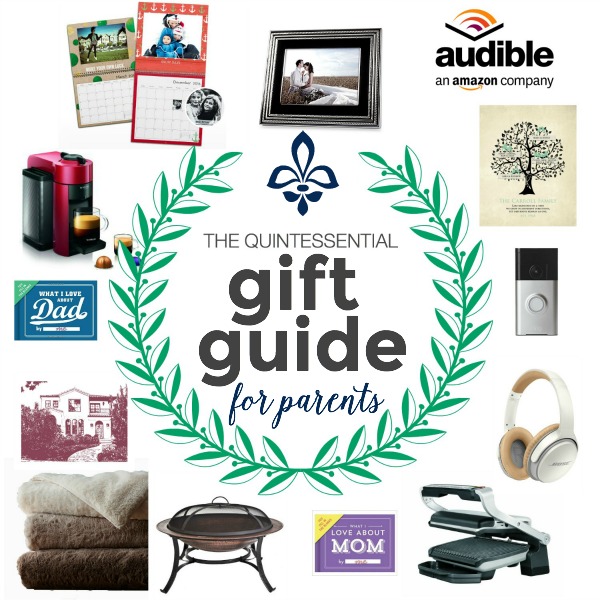 Struggling with what to buy your parents? Here's a quick helpful list! The Quintessential Holiday Gift Guide for Parents | TheTurquoiseHome.com
