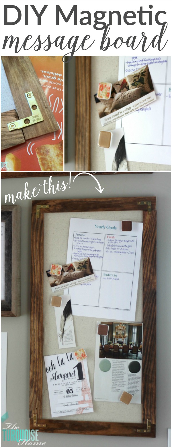 Making a Magnetic Message Board