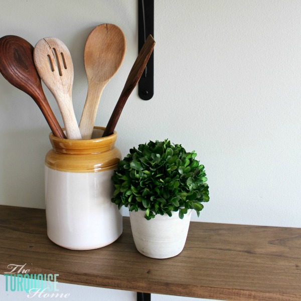 Homemade Farmhouse Shelves for Under $40