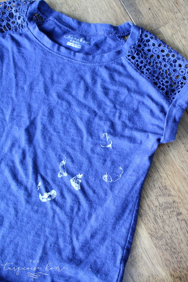 Getting Sticker Residue Off Clothing