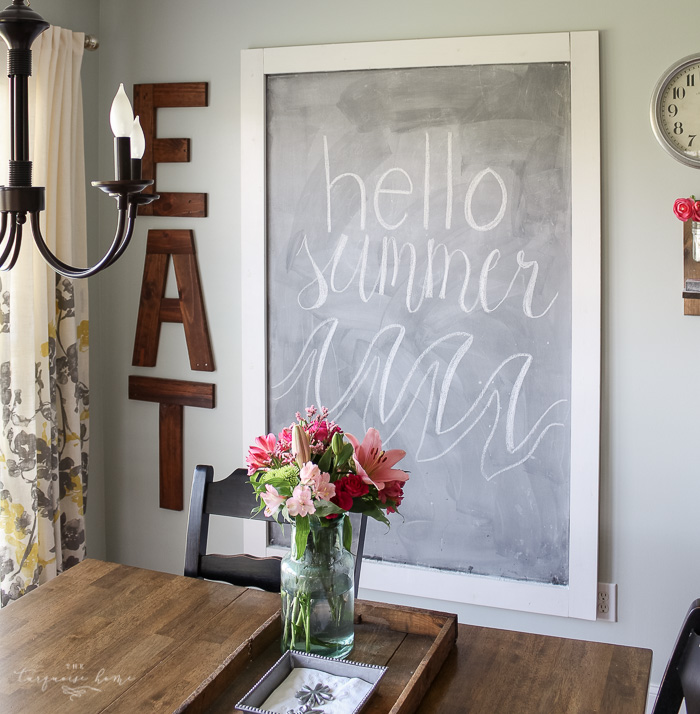 How to Build a Giant Magnetic Chalkboard
