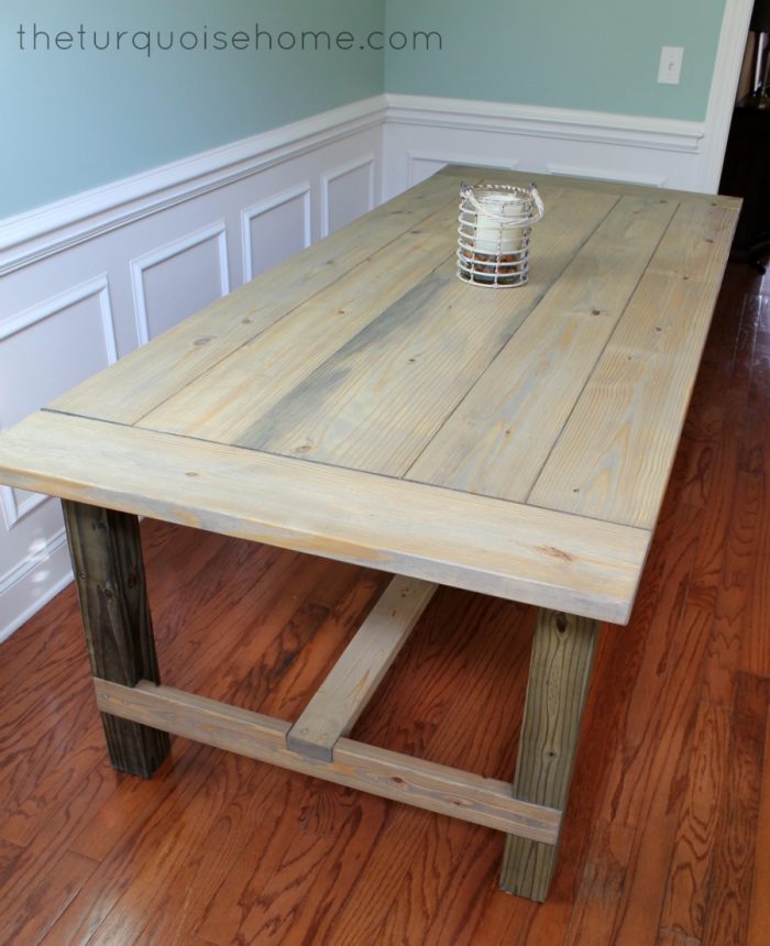 DIY Farmhouse Table for less than $100 dollars! | 10 Amazing Kreg Jig Projects