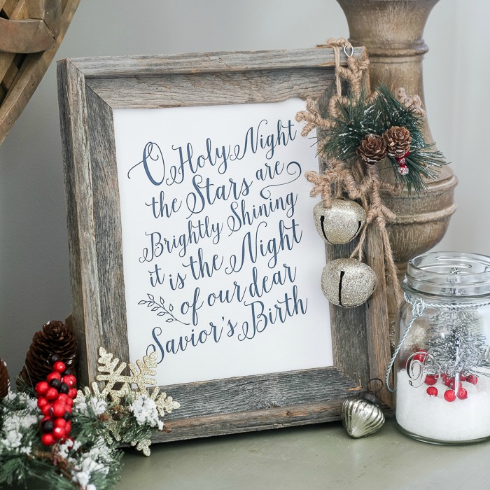 Free Printable O Holy Night Art