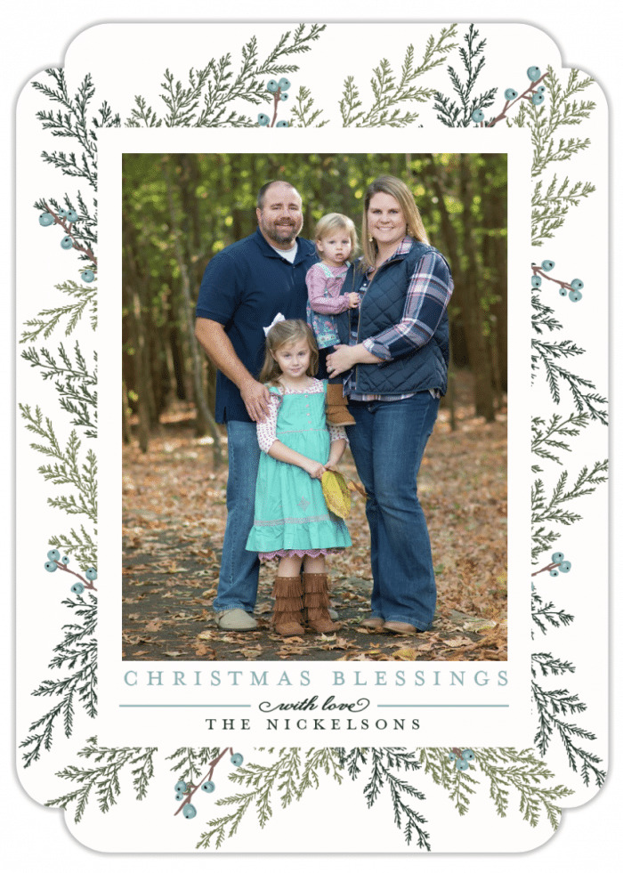 Great tips! How to Choose the Perfect Photo Christmas Cards! Christmas Blessings Christmas Card Design